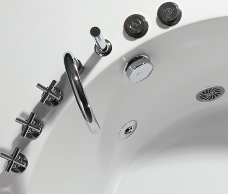 product-410-349 C-3912-2017 New Design Product Corner Installation Acrylic Whirlpool Hydro Massage Bathtub With 10 Years Warranty