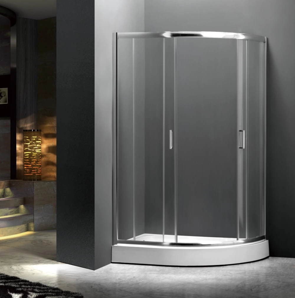 WE-02-Corner Shower Enclosure of Double Sliding Door with Frame_副本.jpg