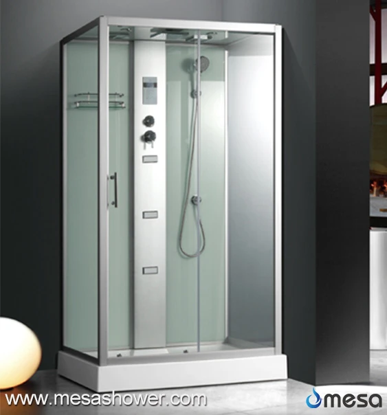 All Glass Shower Enclosuresz For Bathrooms With White Painted Glass
