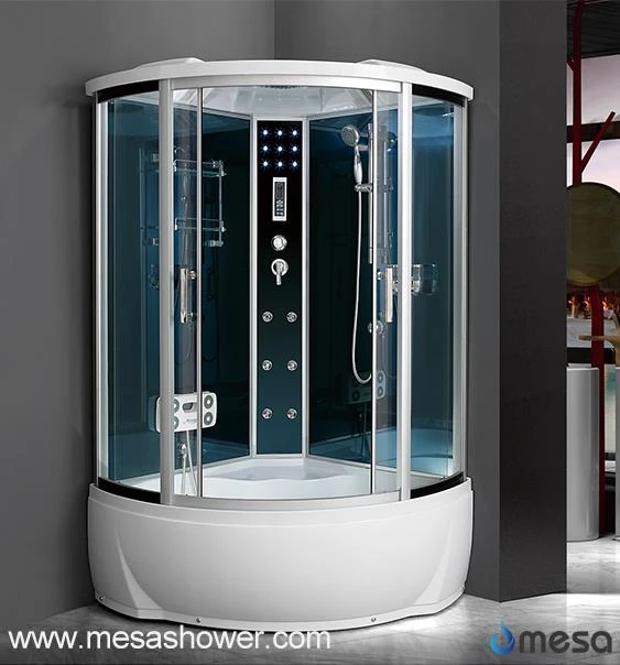 Big Corner Basic Shower Stall With Tub