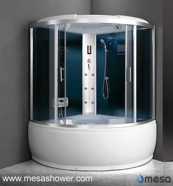 Big Shower Cabin With Deep Bathtub For Soaking