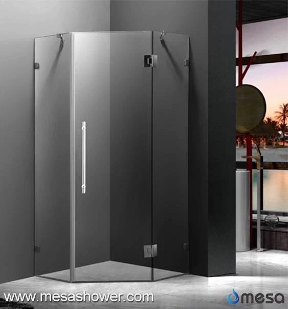 Clear Diamond Frameless Cheap Price Hinge Shower Enclosure For Fast Delivery
