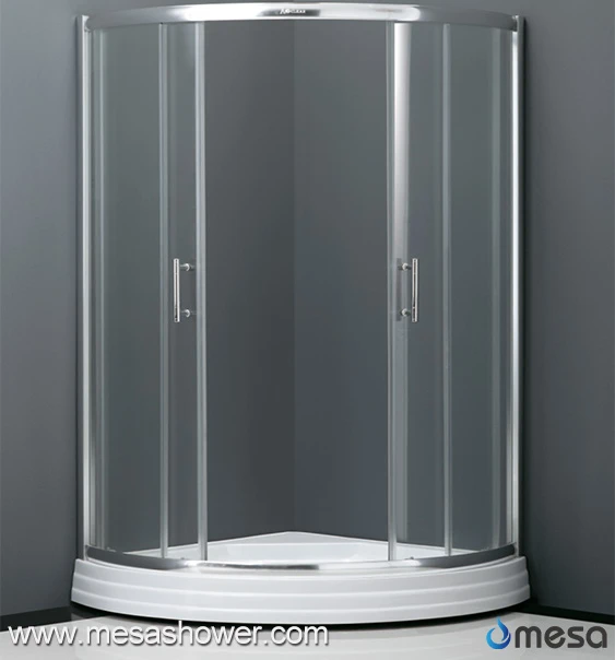 Corner Sector Framed Simple Design Bathroom Hot Sale Shower Door With Cheap Price