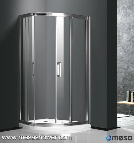 Corner Sector High Gloss New Design Framed Sliding Shower Enclosure For Sale