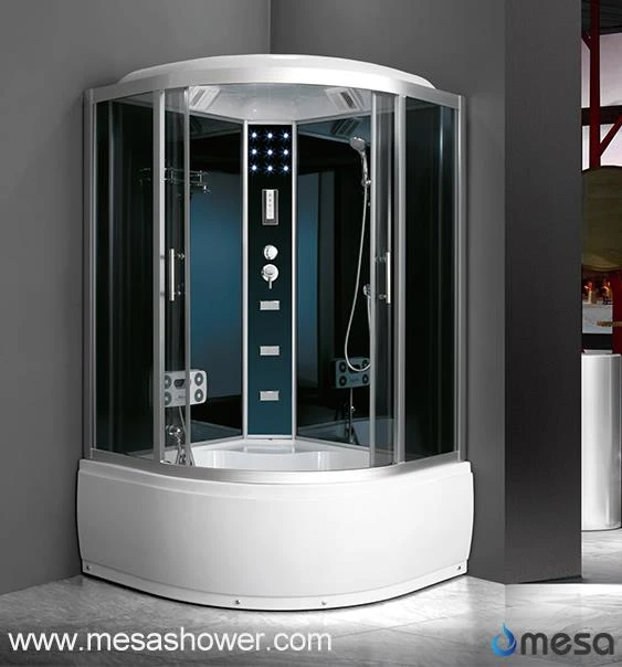 Corner Shower Enclosure With Soaker Tub Shower Combo