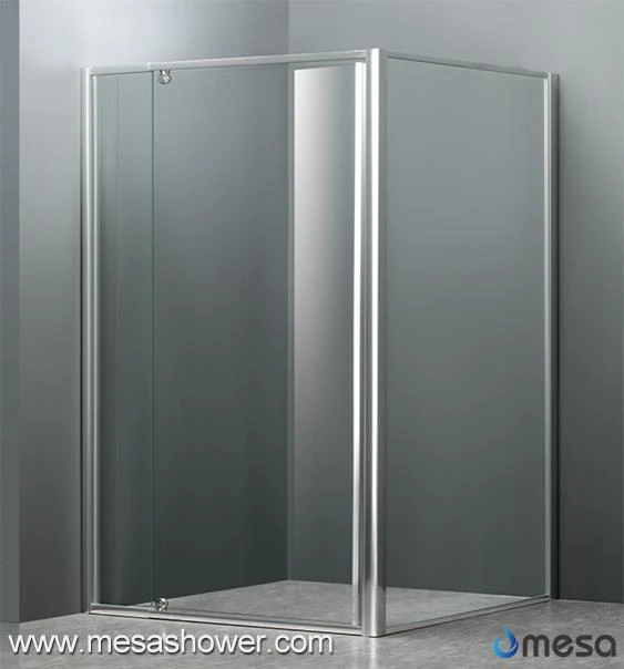 Corner Simple Design Pivot Rectangular Swing Bathroom Shower Enclosure For Sale