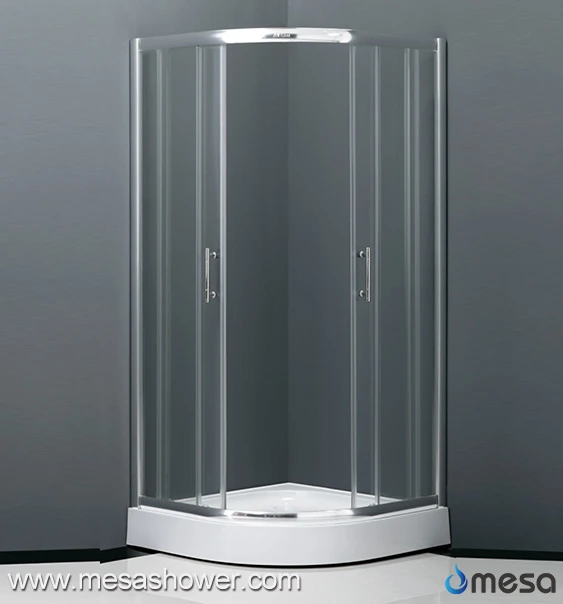 Corner Sliding Square Simple Design Bathroom Hot Sale Shower Door With Cheap Price