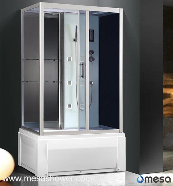 Large And Luxury Bathtub Shower Combo Cabin With Massage Jets