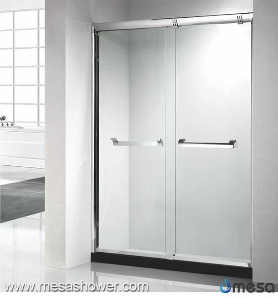 Latest New Rollers Modern Design Stainless Steel Sliding Shower Door For Sale