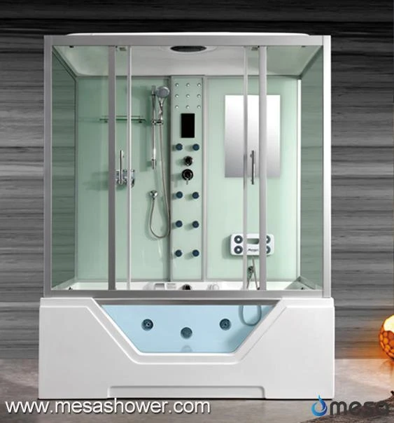 Luxurious Complete Massage Steam Shower Room With Bathtub Combo