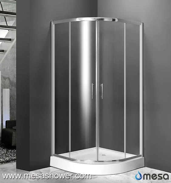 New Simple Design Corner Sector Sliding Shower Door With Cheap Price