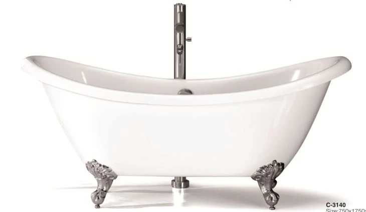 Wonderful Freestanding Double Ended Slipper Clawfoot Tub with C/UPC Certification