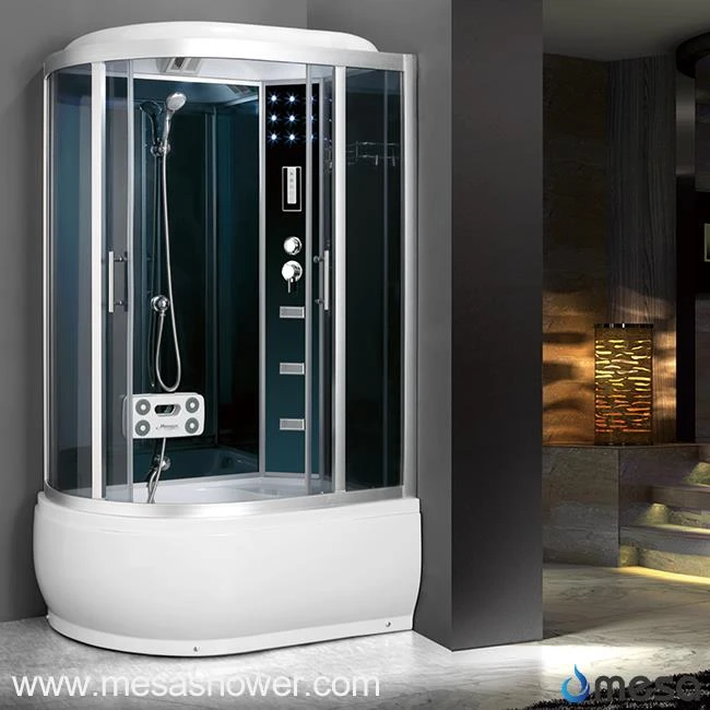 Corner R-Shape Shower Cabin Room with Massage Function M-505-A(L)