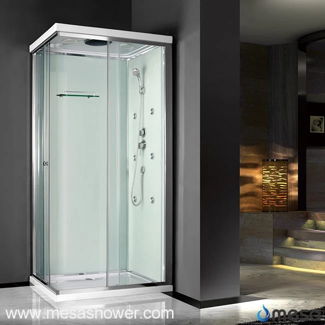 Modern Simple Shower Cabin Room with BacK Jets Massage MER-1355