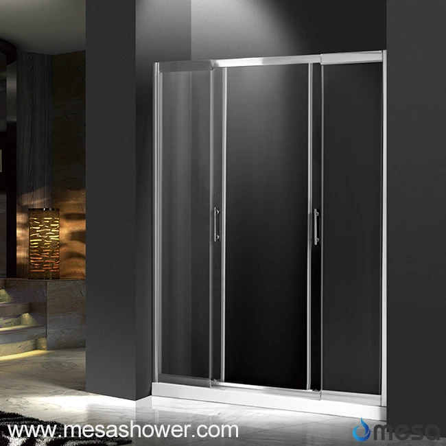 Shower Enclosure of Sliding Door with Wide Open Range
