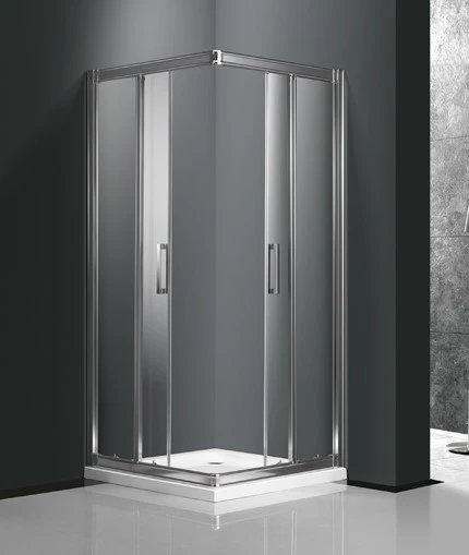 Square Corner Rectangular Framed Sliding Shower Enclosure