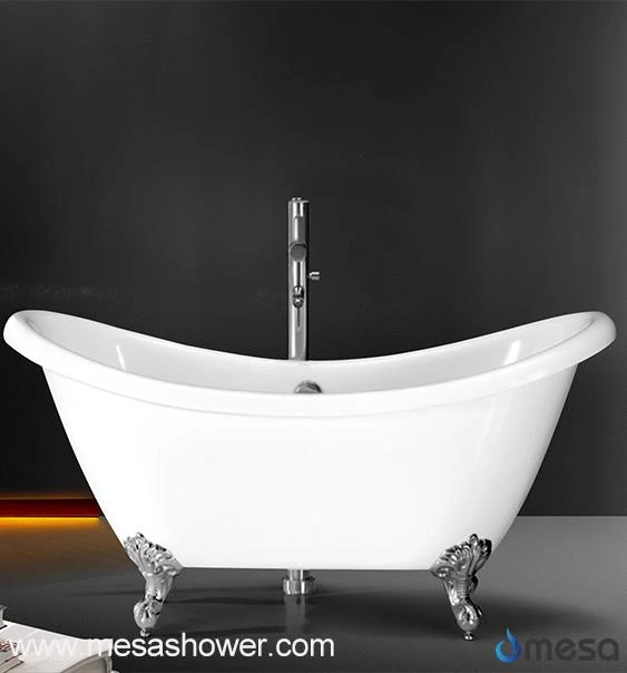 Wonderful Freestanding Double Ended Slipper Clawfoot Tub With C/UPC Certification