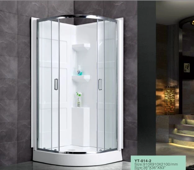 Acrylic Shower Bath Wall Panels Set With Tray