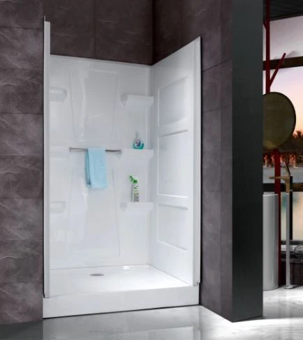 Acrylic Shower Surround Wall Set And Surrounds