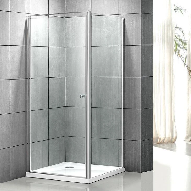 Square Shape Pivot Shower Door
