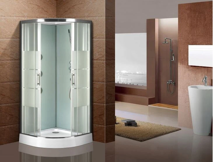 Cabin na may shower at bathtub