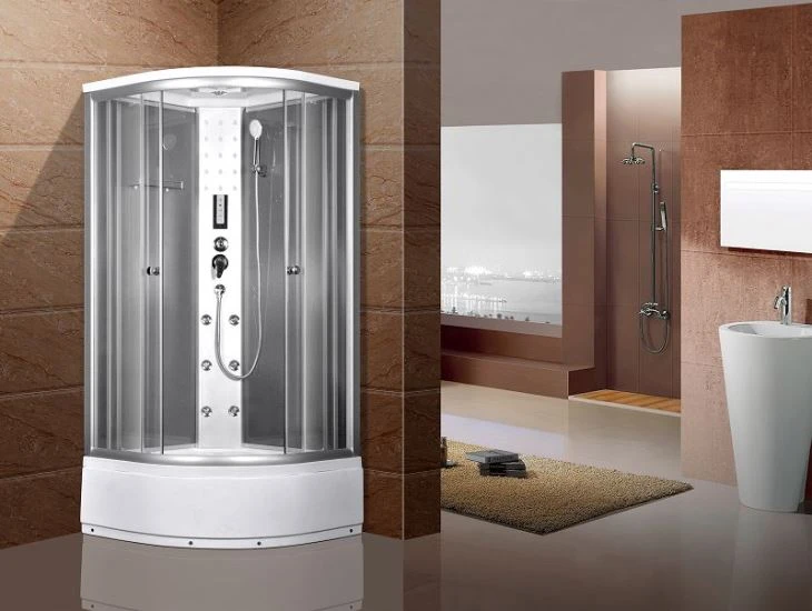 Shower room furniture na tempered glass