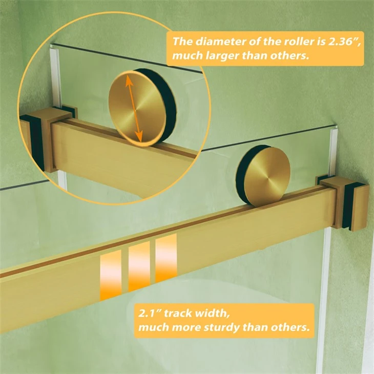 Double Sliding Shower Door Double Sliding Shower Door
