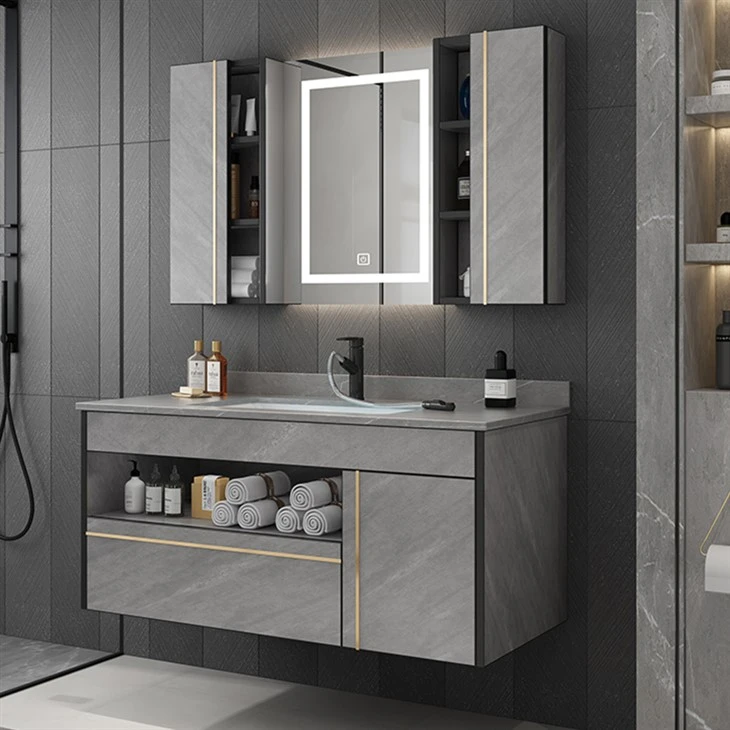 Single Wood Bathroom Vanity