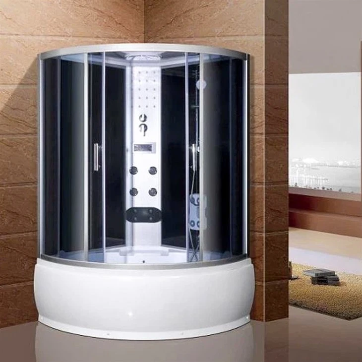 Shower room na yari sa aluminum