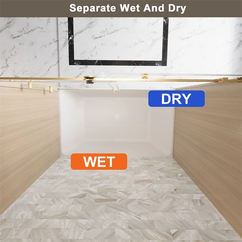 Gold Sliding Shower Doors Gold Sliding Shower Doors