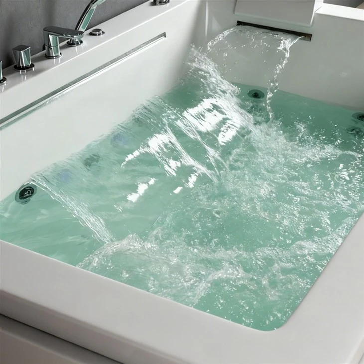 Large Drop in Tub