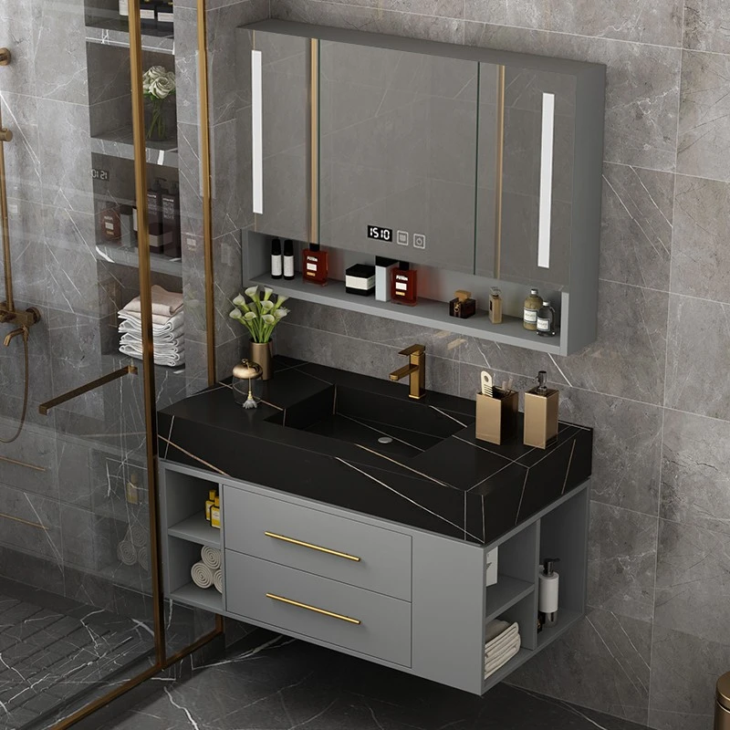 Natural Wood Bathroom Vanity