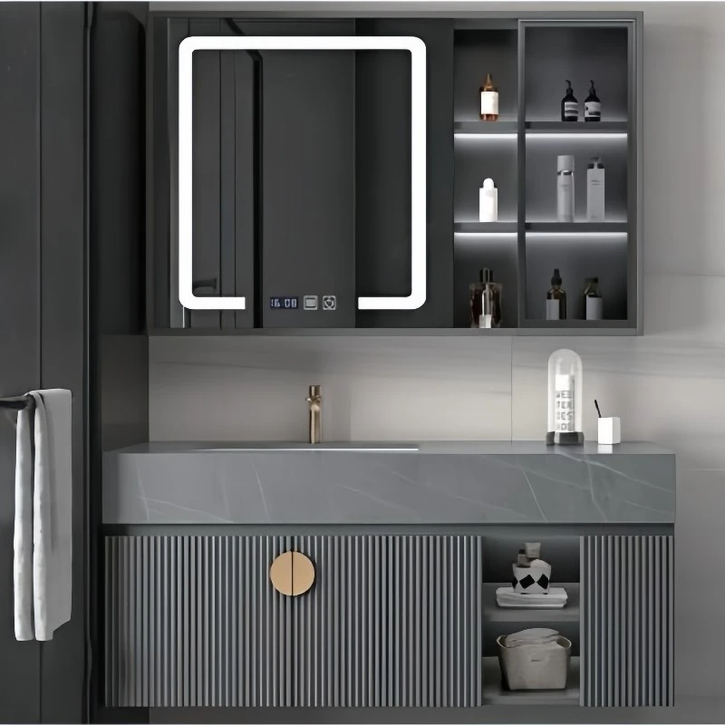 Natural Wood Vanity Bathroom