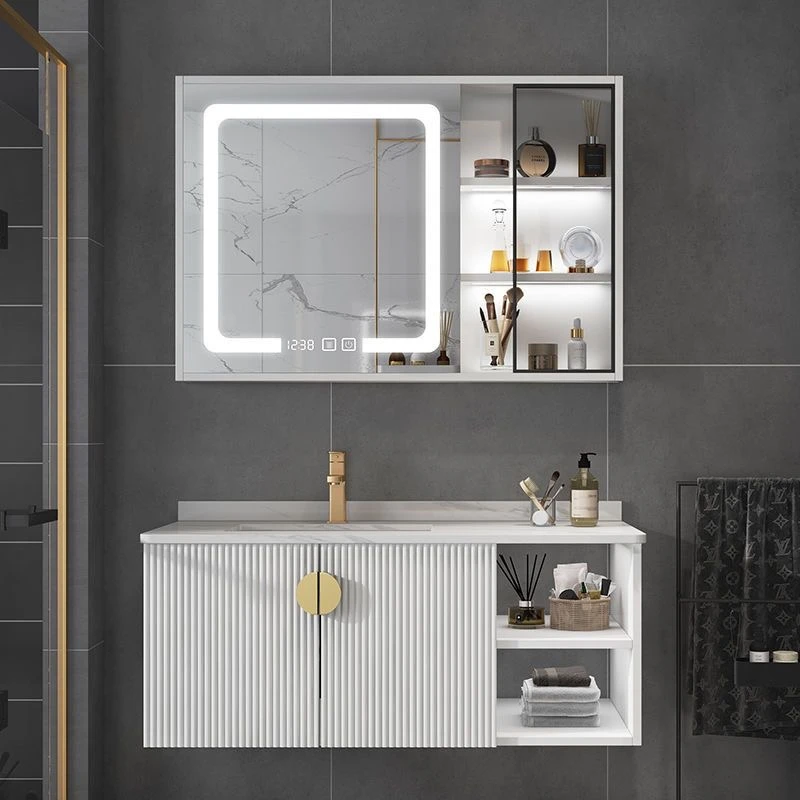 Natural Wood Vanity Bathroom