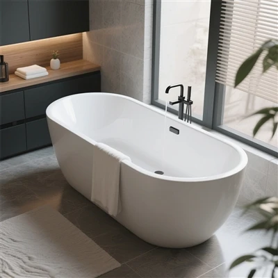 Is It Better To Have A Freestanding Bathtub Or A Fixed Bathtub? How To Clean Under The Bathtub?