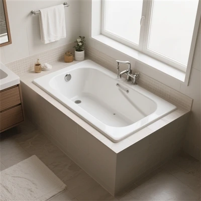 Embedded Bathtub Is The Most Common Bathtub Type In Recent Years.