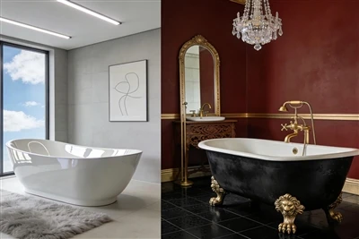 Acrylic Vs Cast Iron Bathtubs: A Complete Comparison Of Durability, Weight, Cost & Comfort