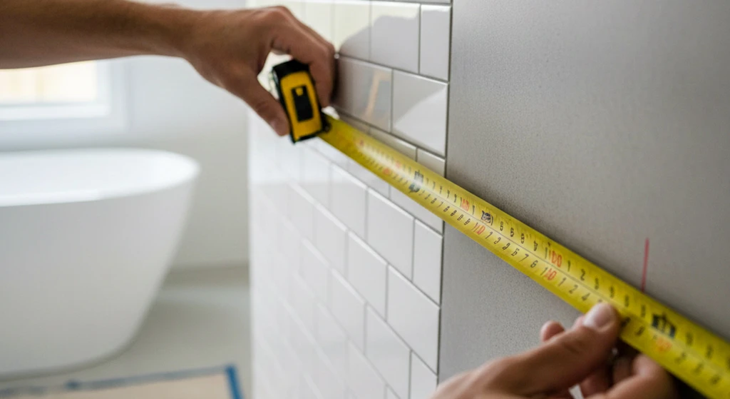 How to measure bathroom for a new bathtub installation
