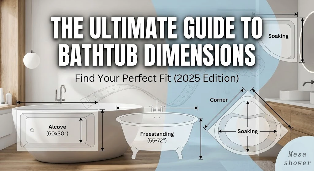 Ultimate guide to standard bathtub dimensions for 2025 Ultimate guide to standard bathtub dimensions for 2025