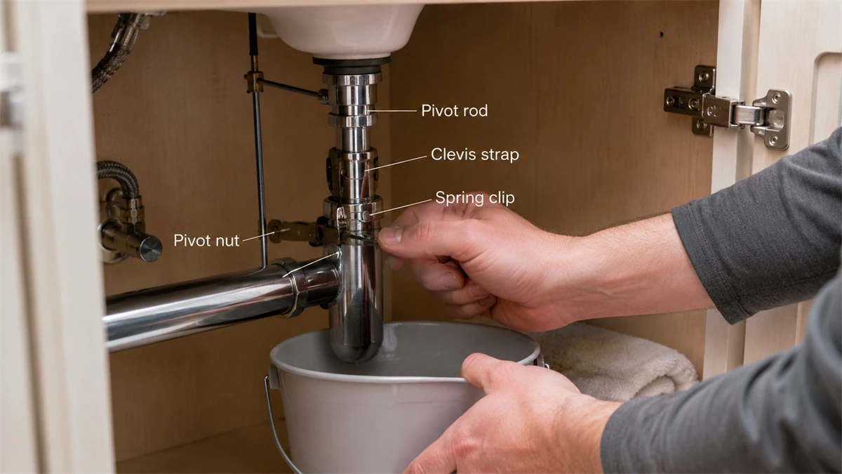 How to Remove a Pop-Up Bathroom Sink Stopper