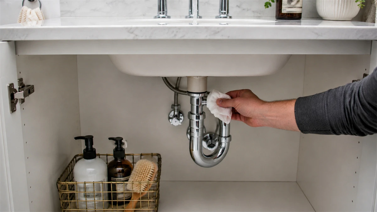 How to Test a Bathroom Sink After Reassembly
