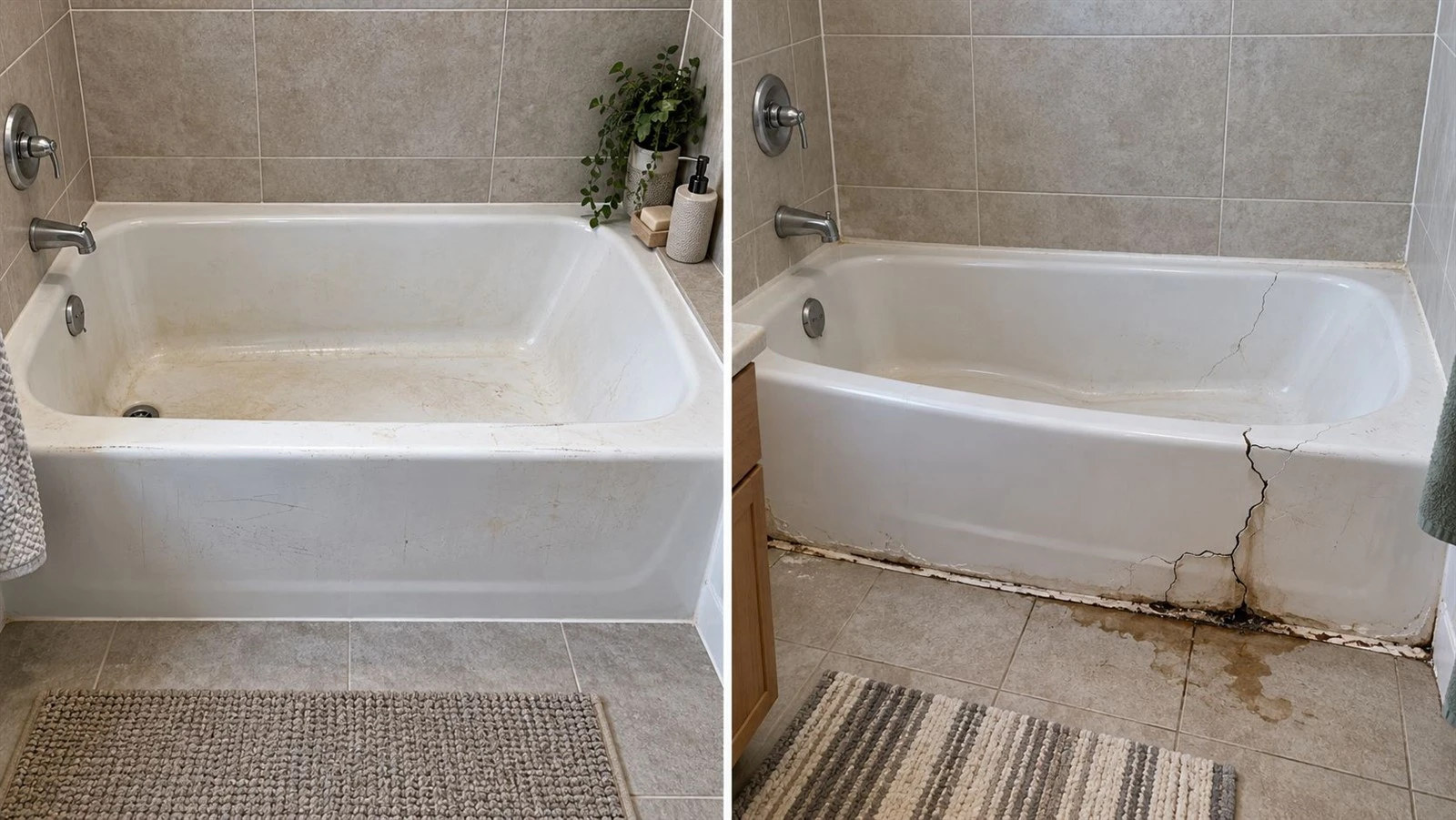 when to reglaze or replace a bathtub
