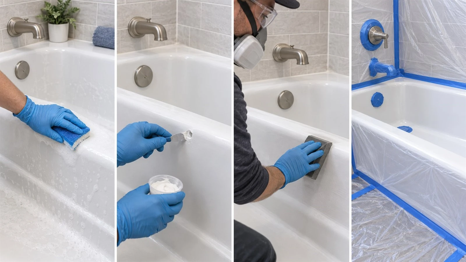 bathtub surface preparation before refinishing bathtub surface preparation before refinishing
