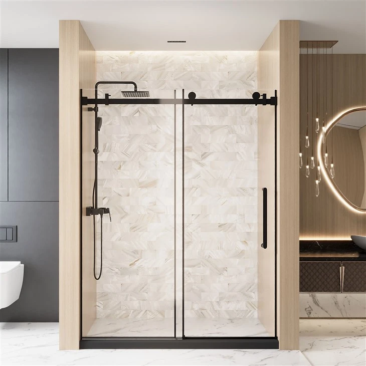 Matt Black Sliding Shower Door Matt Black Sliding Shower Door