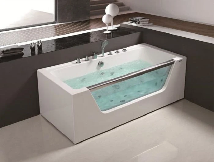 rectangular jacuzzi tub