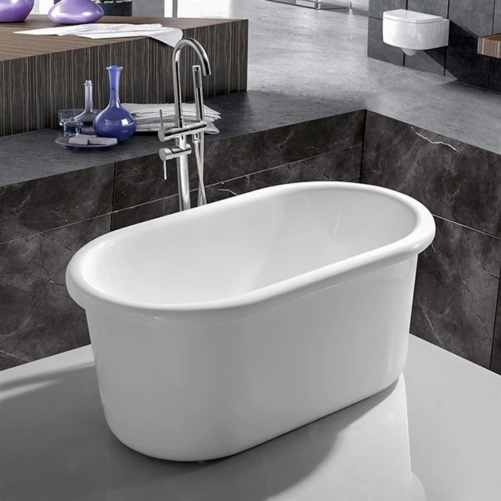 Bồn tắm acrylic đặt độc lập 55