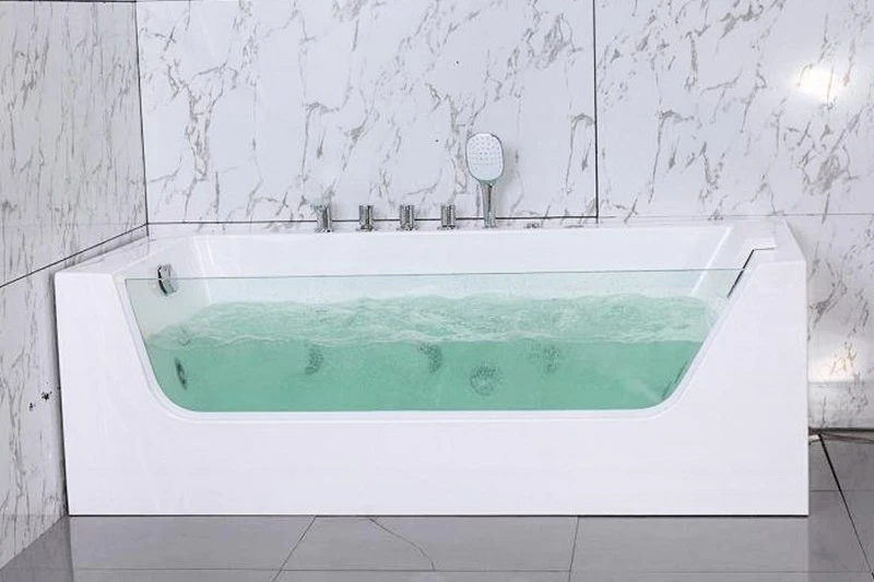 Customized na parihabang whirlpool tub Customized na parihabang whirlpool tub