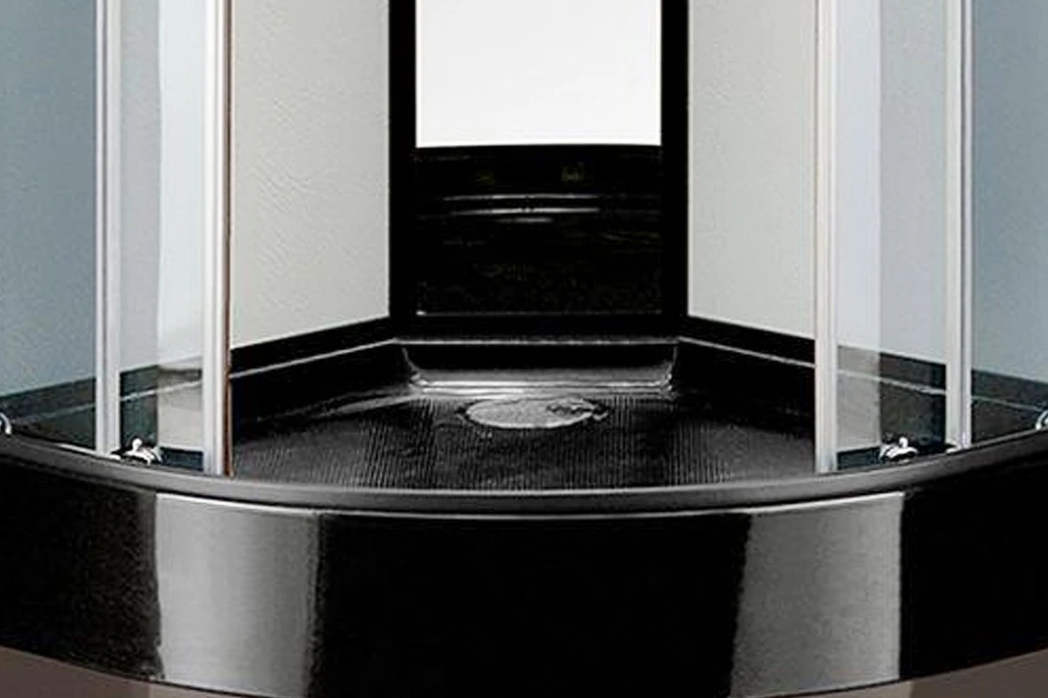 Exporter ng malaking single shower cubicle at tray Exporter ng malaking single shower cubicle at tray