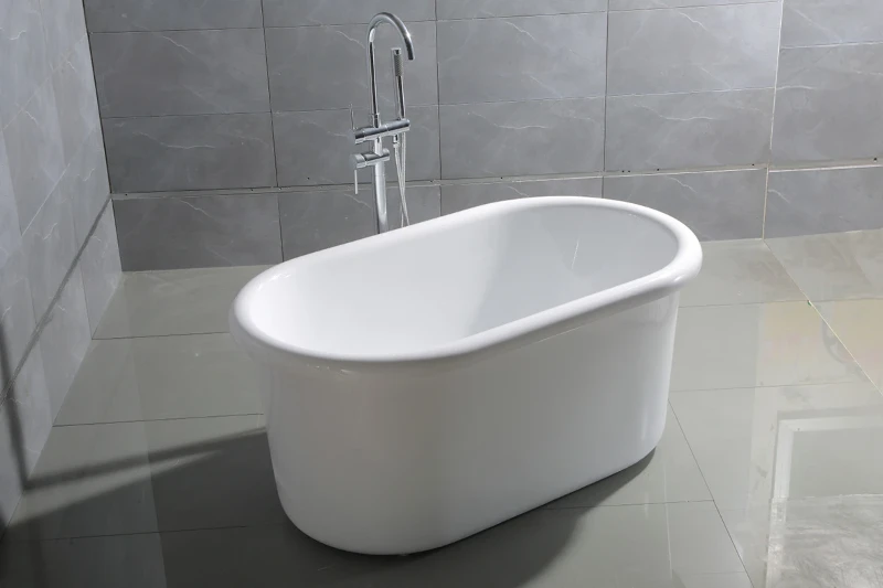 Nhà bán sỉ bồn tắm acrylic đặt độc lập 55