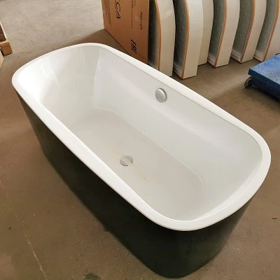 Kumpanya ng itim na bathtub na malayang nakapuwesto Kumpanya ng itim na bathtub na malayang nakapuwesto